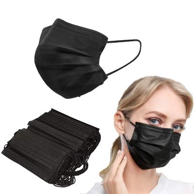 China Eco-friendly Disposable Adult 3A Mask Medical Supply Face Mask Color Dust Proof Medical Surgical Easy Breath Black Class II Blue for sale