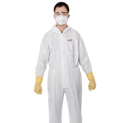 China Non Sterile Waterproof Disposable Medical Industrial Disposable SMS Coverall Work Suit Clothing Isolation Safety Medical Coverall for sale