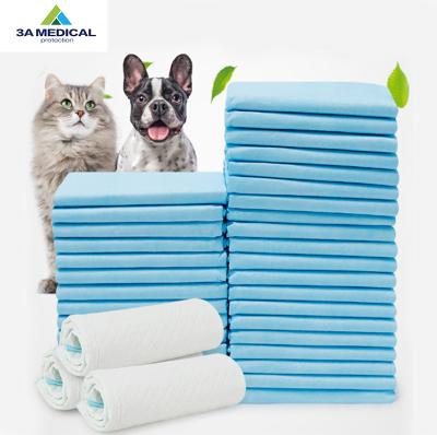 China Small Animals Changing Pads Pet Dog Exercising Cat Pee Pad Pee Products Amazon Charcoal Disposable Opp Bag Japanese Select Blue Pet for sale