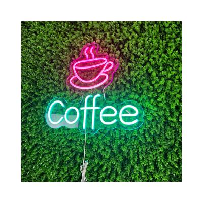 China Fast Delivery Theme Park Scenic Sign Customs Lead Light Neon Sign LOW MOQ Cafe Logo Led Acrylic Neon Light Sign For Bar Wall Decor for sale