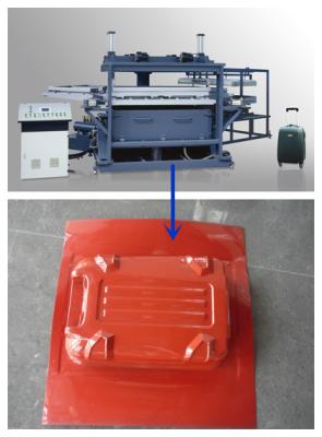 China PC,ABS luggage making machine for sale