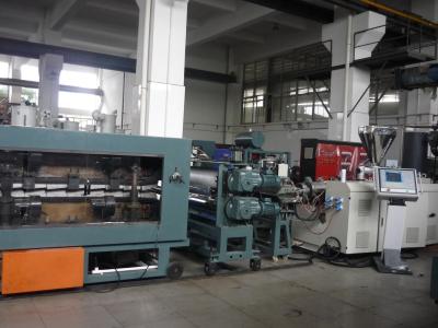 China Plastic glazed tile extrusion line for sale