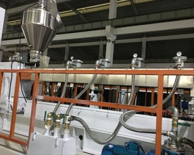 China 100% Degradable PLA Sheet Parallel Twin Screw Extrusion Machine for sale