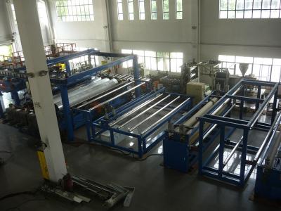 China 8000mm HDPE Waterproof/Geomembrane Sheet Extrusion Machinery , CE Certificate for sale