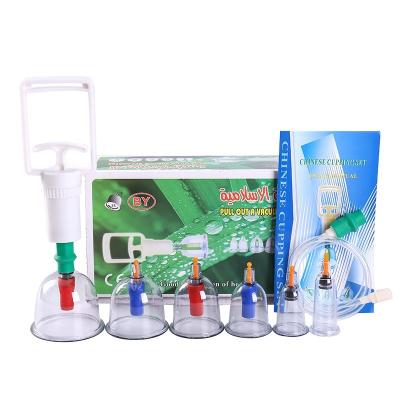 China Body 6 pcs Vacuum Cupping Therapy Device  Machine With Box Magnetic pin  Vacuum Cupping Therapy Machine for sale