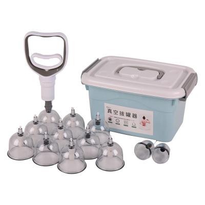 China Whole body Factory Price Baoyi 32 Cups Body Cupping Therapy Cups Vacuum Cupping Therapy Massage Cupping for sale