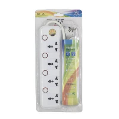 Κίνα Residential / Multipurpose Multi Color Multi Outlet Wire Plug 3m Power Extension Electrical Socket προς πώληση