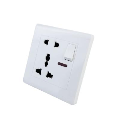 China 1/2/3/4 Strip Yaki Yabai Hot Selling UK Electrical Universal Standard Wall Socket Switch With Light for sale