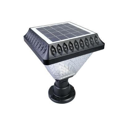 China New Garden Disc Lawn Solar Light Solar Deck Light Outdoor Solar Ground Light 12 Led Light Body Warm White OEM for sale