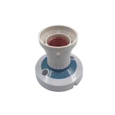 China Screw factory direct sales lamp holder e27 screw shell lamp socket plastic material wall lamp holder for sale