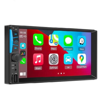 China GPS car radio 2 din 7 inch MP5 autoradio carplay car radio for sale