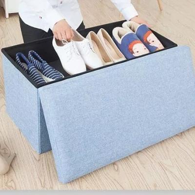 China Folding Foot Storage Pop Cube Stool Storage Stool for sale