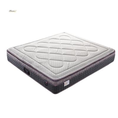 China Rucas Memory Foam Mattress Pocket Spring Hotel Mattress Box Foldable Custom Full Size Mattress for sale