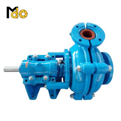 China Diesel Drive High Lift Centrifugal Semi-Open Rubber Impeller Semi-Open Sand Suction Gravel Slurry Pump Head Machining Dry Mining Pump for sale