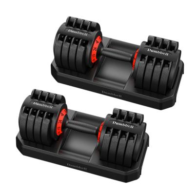 China Paint-baked New Dumbbell Adjustable Dumbbell Listing All Size Electroplate Silicon Steel Weight Set Dumbbell With CE Certification for sale