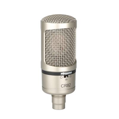 China 797Audio ACR02 Professional Studio Recording Condenser Microphone Metal Wired Microphone for Kids 48V DC Phantom Kids Gaming for sale