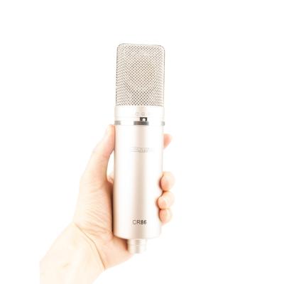 China 797Audio CR86 Professional Studio XLR Condenser Recording Microphone For Karaoke Microphone Podcast Microphone for sale