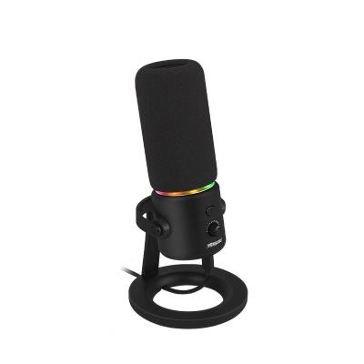 China 797Audio D502 RGB USB Type-C mic Real Time Monitoring Drive Free Cardioid pickup Noise Reduction Microphones Get Red Dot Awards for sale