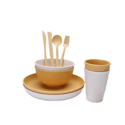 China New Trend Sustainable Fashionable Elegant Dinner Set Lightweight With Reasonable Price for sale