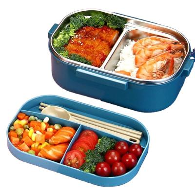 China Bento Lunch Box Tiffin Lunch Box Stainless Steel Lunch Box Viable Good Price Good Quality for sale