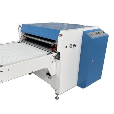 China NHG-900A hotels heat transfer printing machie/industrial continuous fusing heat press machine/fusing press machine for sale