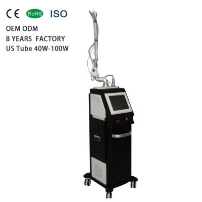 China Pigment Best Selling RF Vaginal Tightening Removal Tube Laser Treatment Laser Skin Resurfacing Fractional CO2 Laser Machine for sale