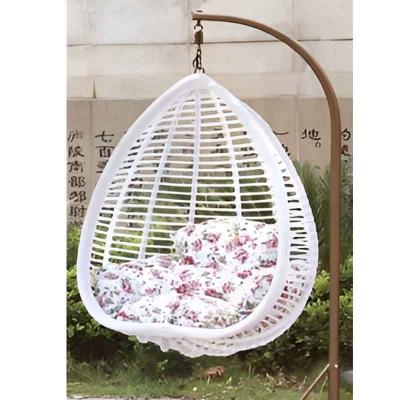 China Outdoor / Patio Contemporary Swings Hanging Chair Swing Egg Chair with Stand Rattan Egg Chair for sale