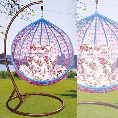 China Contemporary Garden Egg Chairs Swing Rattan Egg Chairs Hanging Chair With Stand for sale