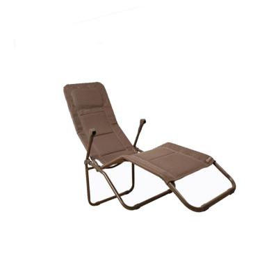 China Cheap Modern Portable Outdoor Folding Patio Wicker Beach Folding Bed Recliner Sofa Lounger Daybed for sale