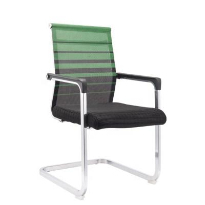 China Other Furniture Factory Wholesale Cheap Stackable Mesh Tubular Visitor Meeting Room Conference Chair for sale