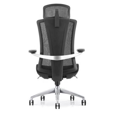 China New 2022 Office Chair Adjustable Cable Control Mesh Office (Height) Ergonomic Chair With Foot Rest for sale