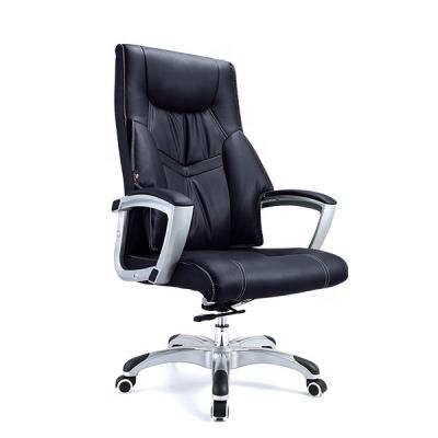 China Factory Wholesale Price Boss Executive Office Rotation Genuine Leather Chair High-back Chair Director Chair for sale