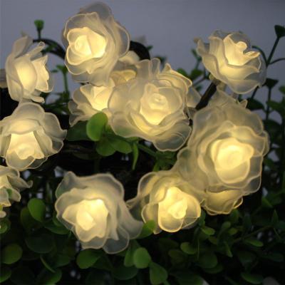 China USB Holiday String Decorative Light ON-OFF Rose Christmas Lights Waterproof Multicolor for sale