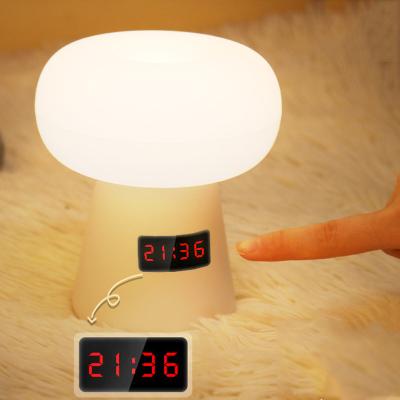 China Smart Remote Control Baby Remote Control Mother's Day Light Bedroom Clock Bedside Alarm Clock Bedside Alarm Clock Night Lamp for sale