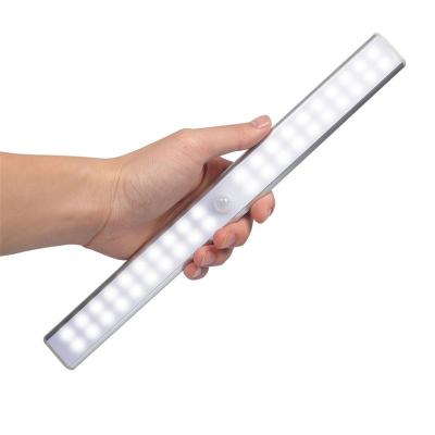 China Modern Hot Sale 40 LED Body Sensor Control Cabinet Rechargeable Cabinet Light for sale