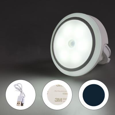 China Modern Pretty New Rechargeable Night Lamp Cabinet Lighting Kids Night Lights Smart Motion Led Sensor Light for sale