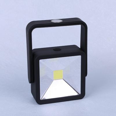 China Square Shape COB ON/OFF Working Light With Stand And Hook Surface Emergency Led Work Lights for sale