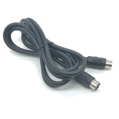 China Large DIN 8 PIN Male Plug Cable Car 8 PIN DIN Male to Male AV Adapter Audio Plug for Digital Audio Devices for sale