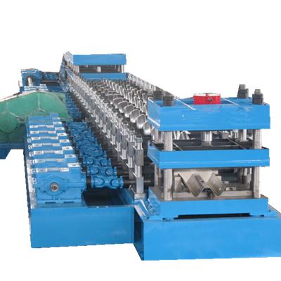 China Building Material Stores 22KW Shaft Guardrail Road Guardrail Roll Forming Machine Production Line for sale