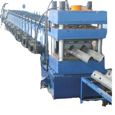 China Hotels Best Price Heavy Cold Guide Rail Road Guardrail Roll Forming Machine for sale