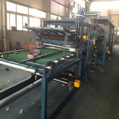 China Hotels Continuous PLC Control Rock Wool Sandwich EPS Panel Production Line Roll Forming Machine for sale