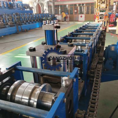 China Former Hotels Garage Door Roll Chrome Coated Shutter Door Roll Forming Machine for sale