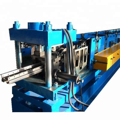 China Building Material Stores Storage Shelving Rack And Pillars Roll Forming Machine for sale