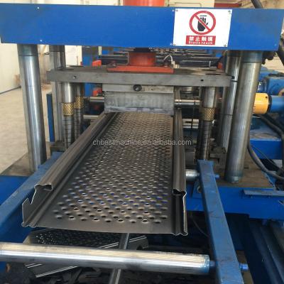 China Building Material Shops Tread Board Scaffold Planks Making Roll Forming Machine for sale