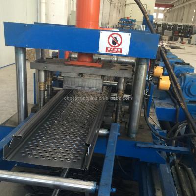 China Building Material Shops Steel Scaffold Plank Making Machine Purlin Roll Forming Machine for sale