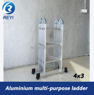 China Folding Ladders Aluminum Universal Ladder With Hinge In Aluminum Ladder for sale