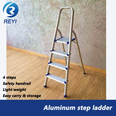 China Folding Ladders 4 Steps Folding Aluminum Ladder for sale