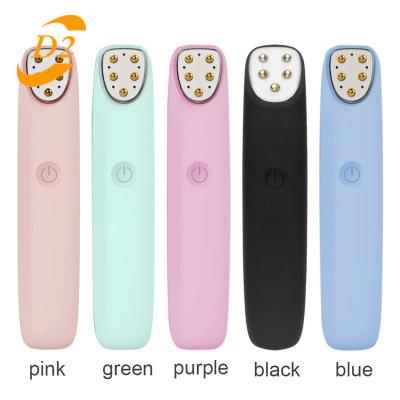 China Anti-Puffiness RF Anti-Puffiness Portable Electric Massager Device Anti-Puffiness Eye Wrinkle Circle Facial Massagers Dark Vibration Massage Pen for sale