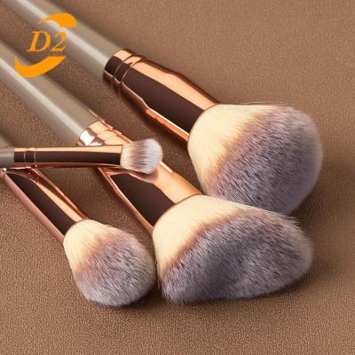 China Angular Blush Fashion Makeup Set Brush 7/10/15pcs For Foundation Cosmetic Powder Blush Eyeshadow Kabuki Blend Make Up Brush for sale