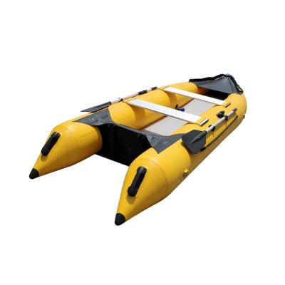 China PVC 2 3 4 5 6 Person Fishing Kaboat Customized PVC Rubber Kaboat Rowing Inflatable Kayak Rescue Kayak With Motor for sale